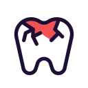 caries dental icon