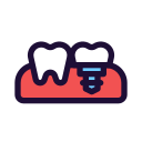 implante dental icon