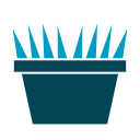 Plant pot icon