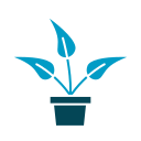 Plant pot icon