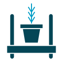 Plant pot icon