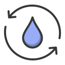 ahorrar agua icon