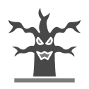 árbol de halloween icon