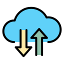 transferencia a la nube icon