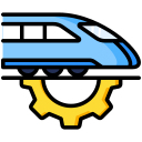 tren de alta velocidad icon