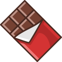 barra de chocolate icon