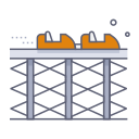 montaña rusa icon