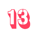 número 13 icon