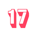 número 17 icon