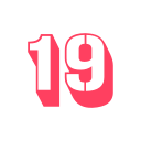 número 19 icon