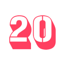 numero 20 icon