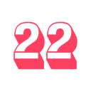 número 22 icon