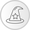 sombrero de bruja icon