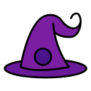 sombrero de bruja icon