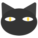 gato negro icon