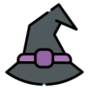 sombrero de bruja icon