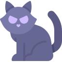 gato negro icon