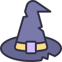 sombrero de bruja icon