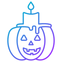 vela de halloween icon