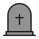 lápida sepulcral icon