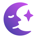 luna creciente icon