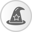 sombrero de bruja icon