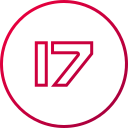 número 17 icon