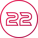 número 22 icon