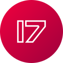 número 17 icon