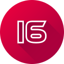 número 16 icon