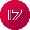 número 17 icon