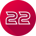 número 22 icon