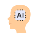 robot humanoide icon