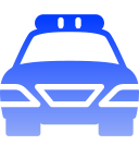 coche de policía icon