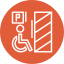 silla de ruedas accesible icon