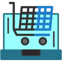 las compras en línea icon