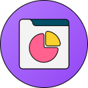 gráfico circular icon