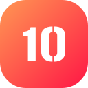 numero 10 icon