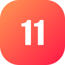 número 11 icon