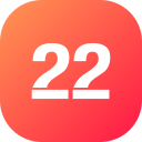 número 22 icon