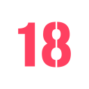 número 18 icon