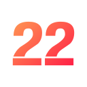 número 22