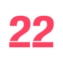 número 22