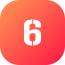 número 6 icon