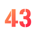 43