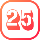 número 25 