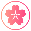 flor de cerezo icon