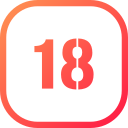 número 18 icon