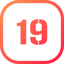 número 19 icon