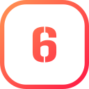 número 6 icon